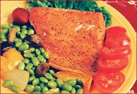 Smoked Salmon Fillet Piece - Lemon Pepper by Interior Alaska Fish Processors, Inc.