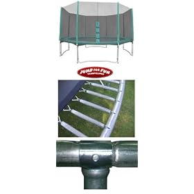 10ft Super Jump Trampoline + Safety Net  + FREE Trampoline Tent