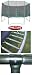 10ft Super Jump Trampoline + Safety Net  + FREE Trampoline Tent