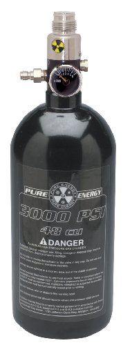 PMI Pure Energy Fixed N2 HPA Compressed Air Tank - 48ci 3000psi
