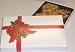 Gourmet Food : Scott's Cakes 1 lb Peanut and Pretzel Brittle in a Ribbon n Holly Box