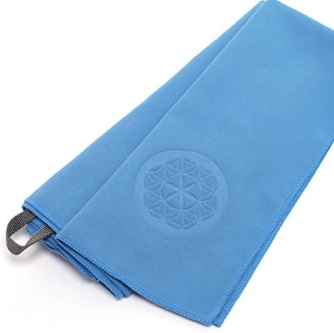 #1 Rated Travel Towel and Sports Towel - MICROFIBER - Guarantee Bleed Free - Includes Hook