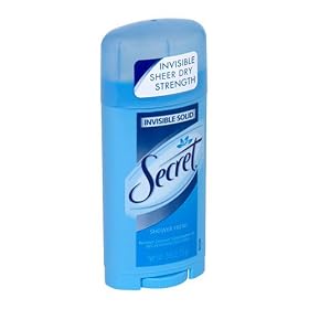 Secret Sheer Dry Solid Antiperspirant & Deodorant, Shower Fresh - 2.6 oz