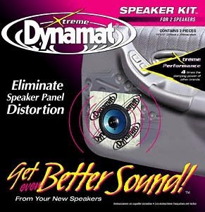 Dynamat 10415 Xtreme Speaker Kit 2 Sheets under The Car toys Store