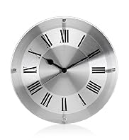 Glass & Metal Wall Clock