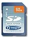 Electronics : Integral Hi-Speed - Flash memory card - 512 MB - 80x - SD Memory Card