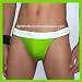 Groovin' Thong Brief - Green (Normal Price $15.99)
