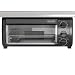 Black & Decker TROS1500B SpaceMaker Traditional Toaster Oven, Black