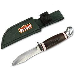 Happy People 19237 - SCOUT Schnitzmesser mit abgerundeter Spitze, aus rostfreiem Edelstahl
