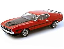 Die-cast Model Ford Mustang Mach 1 (1:18 scale in Red)