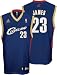 LeBron James Cleveland Cavaliers Navy Youth Replica Adidas NBA Jersey - Large (14-16)