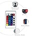 Cyber Cart 4PSC 8 Colors Car Interior Atmosphere Light with Wireless Remote Control & Sound Control, Auto LED Underdash Lighting Kit