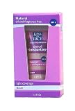 Kiss My Face Tinted Moisturizer, Beach, 1.4-Ounce Bottles (Pack of 2)