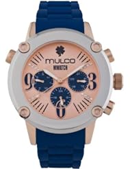 Mulco MW2-28049-043 Stainless Steel Chronograph MWATCH blue band Watch