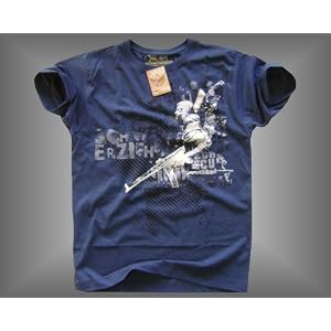 Schwer Erziehbar T-Shirt Justice denim - fällt eine Nr. grösser aus.