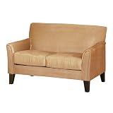 Review Homelegance  / Metropolitan Upholstered Loveseat - Mocha