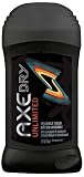 Axe Dry Anti-Perspirant & Deodorant, Invisible Solid, Unlimited For Men, 2.7 oz