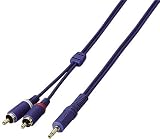 ELECOM オーディオケーブル_ミニ-ピンX2 1.5m DH-MMP15