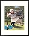 Barbecue Chef, Cat Framed Framed Art Poster Print by T. C. Chiu, 24x28 Image