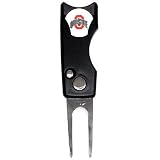 Ohio State Buckeyes NCAA Spring Action Divot Repair Tool w/ Ball Marker