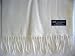 100% Cashmere Wool Super Soft Feel Scarf / Muffler - Ivory ( FREE SHIPPING ! )