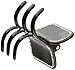Caravan 56 Crystal Rhinestones Plus Studs Outline The Top Of This Square Black Jaw Hair Claw