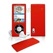 Premium Red Soft Silicone Gel Skin Cover Case for Apple iPod Nano 5th Generation [Beyond Cell Packaging]