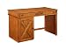 Dakota Dark Rustic Pine Student Desk (ships in 2 cartons)