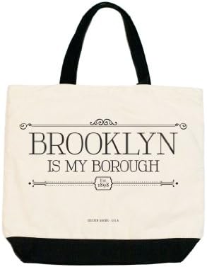 "Brooklyn is my Borough" Canvas Shopping Tote