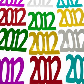 2012 Jumbo Multicolor Confetti