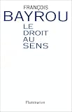 Le Droit au sens