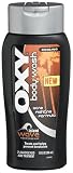 Oxy Body Wash, Acne Fighting Formula, Island Wave, 12-Ounce Bottles (Pack of 3)