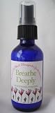 Breathe Deeply Essential Oil Blend Spray 2oz/60ml for Sinus Congestion and Clear Breathing Can Be Used with Snazzy Mask or Any Surgical Face Mask