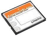 Kingston - Adaptateur de carte ( CF ) - flash : CompactFlash Card - 128 Mo - PC Card