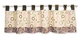 Trend Lab Sweet Safari Tab Top Window Valance,Pink