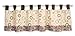 SWEET SAFARI PINK-WINDOW VALANCE