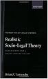 Realistic Socio-Legal Theory: Pragmatism and A Social Theory of Law (Oxford Socio-Legal Studies)