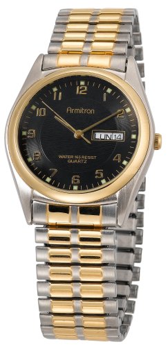 41XES8HJJRL Armitron Mens Easy to Read Round TwoTone with