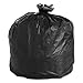40" x 48" High-Density Can Liners with 17 Micron in Black