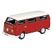 Dickie-Schuco 452586900 - Schuco - VW T2a Bus, rot-wei� 1:87 Vitrine mit TB, Kennzeichen: F� - SC 177
