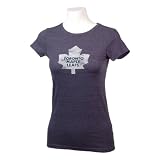 Toronto Maple Leafs Women's Blasted Tri-Blend T-Shirt Size L