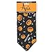 Aria Howl-O-Ween Pumpkins Bandanas for Dogs, Black