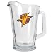 Golden State Warriors NBA 60oz Glass Pitcher - Primary Logo by Great American Products