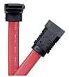 Tripp Lite P941-19I Serial ATA (SATA) Signal Cable, 7-pin Connector straight/up - 19in