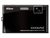 Nikon Coolpix S60 Digitalkamera (10 Megapixel, 5-fach opt. Zoom, 3,5 Display) schwarz violett