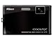 Nikon Coolpix S60 Digitalkamera (10 Megapixel, 5-fach opt. Zoom, 8,9 cm (3,5 Zoll) Display) schwarz violett