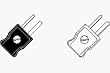 Fluke 80CK-M Male Mini-Connector