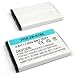Eforcity Replacement Li-Ion Battery for Sony Ericsson D750i / J100a / J100i / K220i / K600i / K608i / K610i / K750c / K750i / V600i / V630i / W550 / W550i / W600 / W600i / W710i / W800 / W800i / W810 / W810c / W810i / Z300a / Z520 / Z520c / Z520i / Z525 / Z525a / Z525i / Z710i