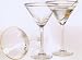 16 Golden Era Martini Glasses