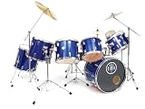 HB Predator 9 Piece Drum Set Avalon Blue